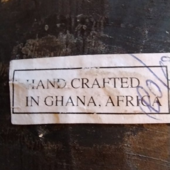 Handcrafted African Head Art Piece - Picture 7 of 7